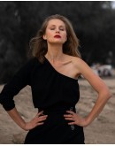 Stellar One Shoulder Crop Top