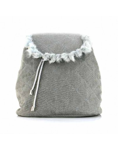 Soft Gray Backpack