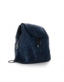 Velour Blue Backpack Bag - Limited Edition